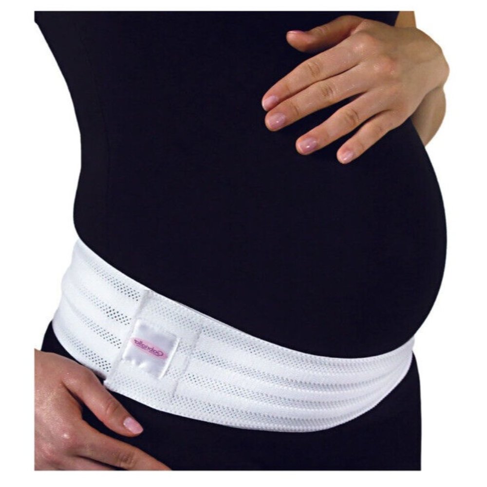 Gabrialla MS-96 Elastic Maternity Support Belt (Medium Support) X-Large WHITE